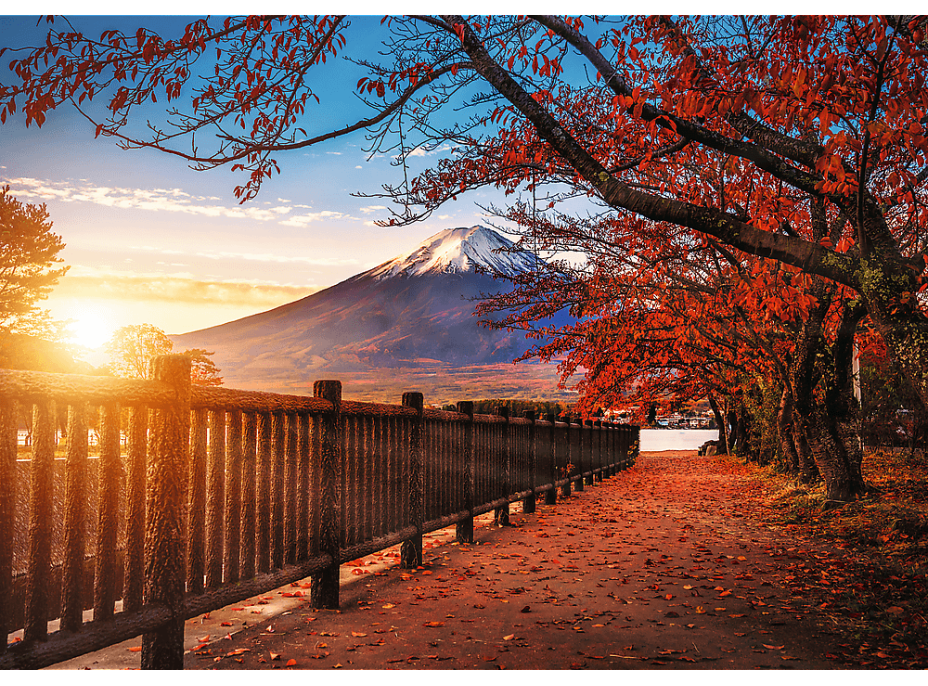 TREFL Puzzle Premium Plus Photo Odyssey: Hora Fuji, Japonsko 1000 dielikov