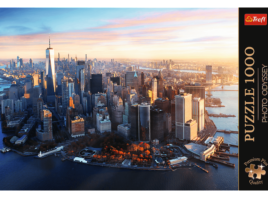 TREFL Puzzle Premium Plus Photo Odyssey: Manhattan, New York 1000 dielikov