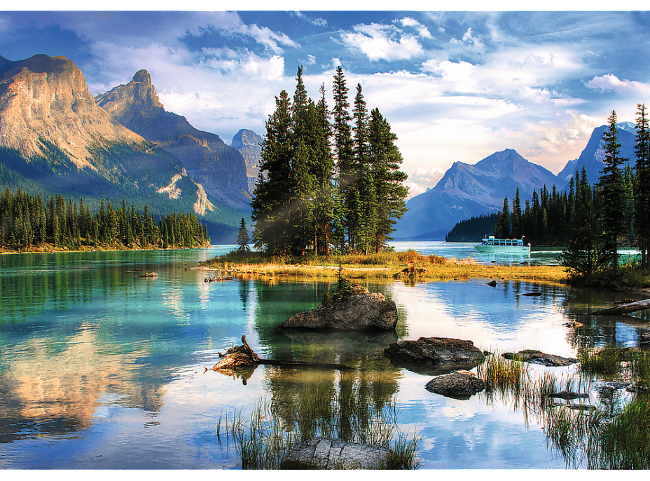 TREFL Puzzle Premium Plus Photo Odyssey: Spirit Island, Kanada 1000 dielikov