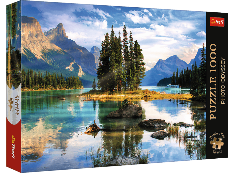 TREFL Puzzle Premium Plus Photo Odyssey: Spirit Island, Kanada 1000 dielikov