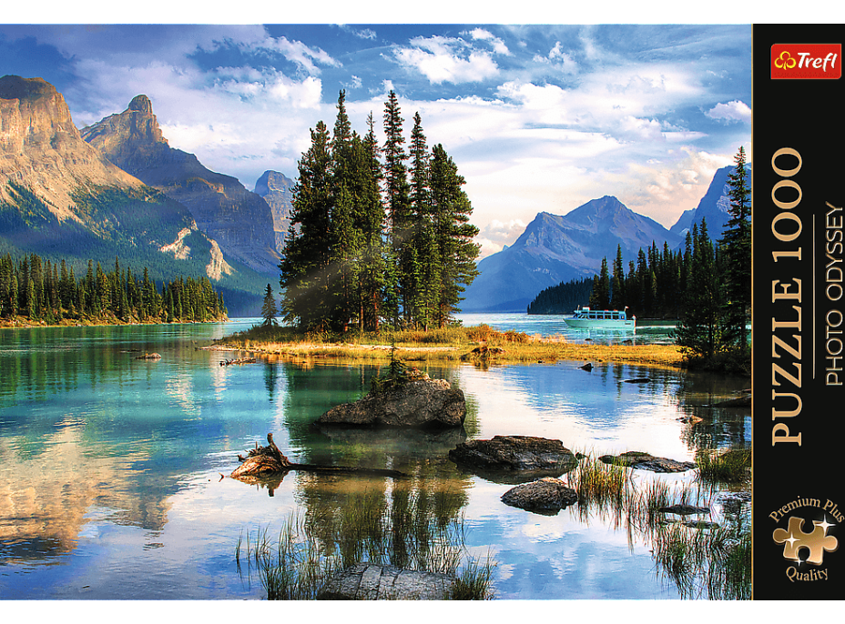 TREFL Puzzle Premium Plus Photo Odyssey: Spirit Island, Kanada 1000 dielikov