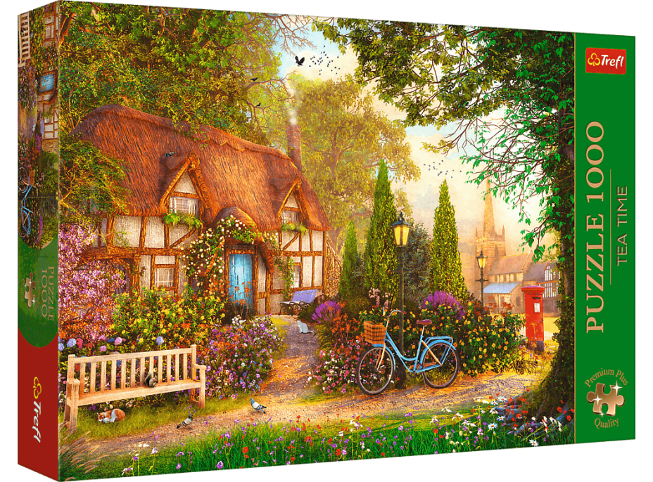 TREFL Puzzle Premium Plus Tea Time: Vidiecke stavenie 1000 dielikov