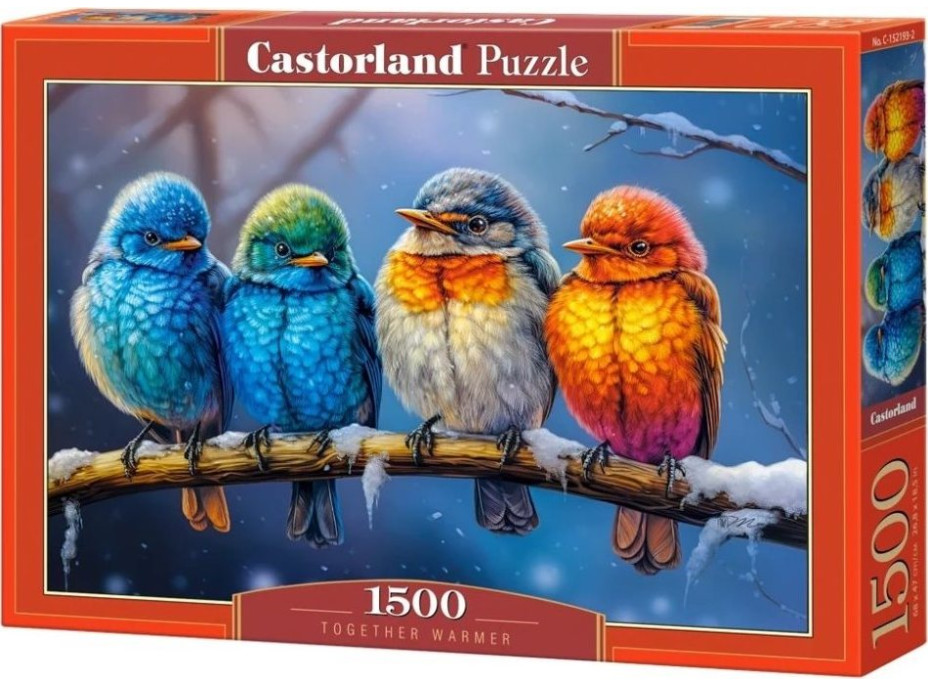 CASTORLAND Puzzle Spolu nám je teplejšie 1500 dielikov