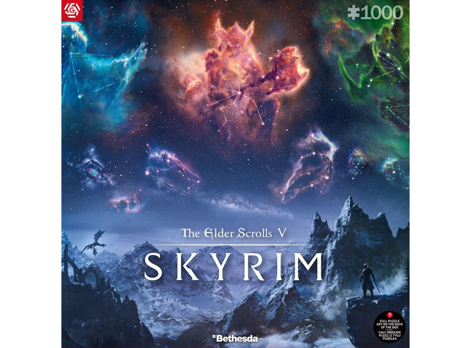 GOOD LOOT Puzzle The Elder Scrolls V: Skyrim 1000 dielikov