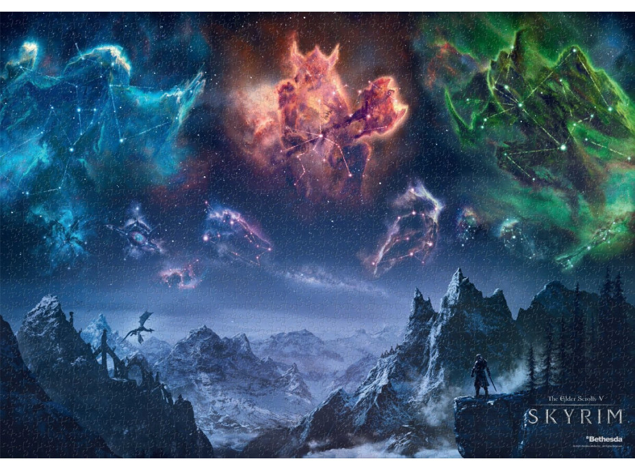GOOD LOOT Puzzle The Elder Scrolls V: Skyrim 1000 dielikov