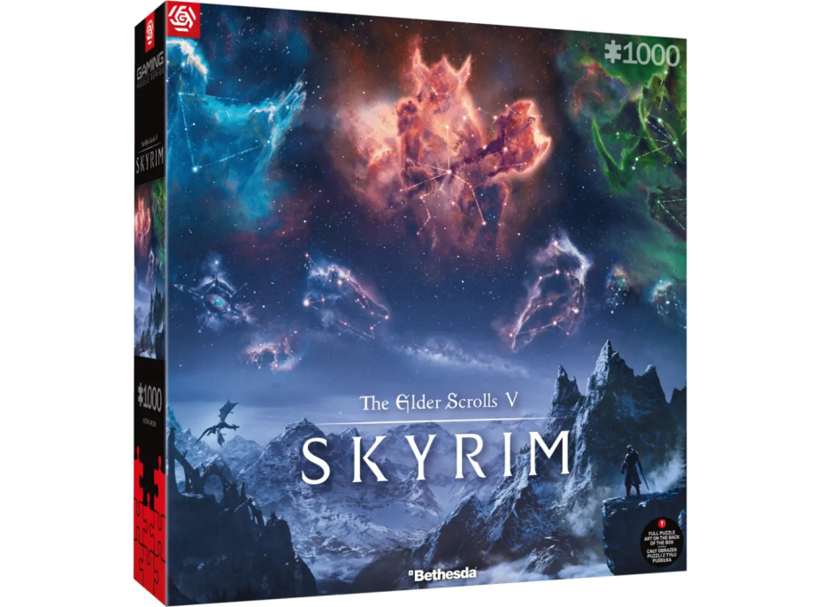 GOOD LOOT Puzzle The Elder Scrolls V: Skyrim 1000 dielikov GOOD LOOT Puzzle The Elder Scrolls V: Skyrim 1000 dielikov