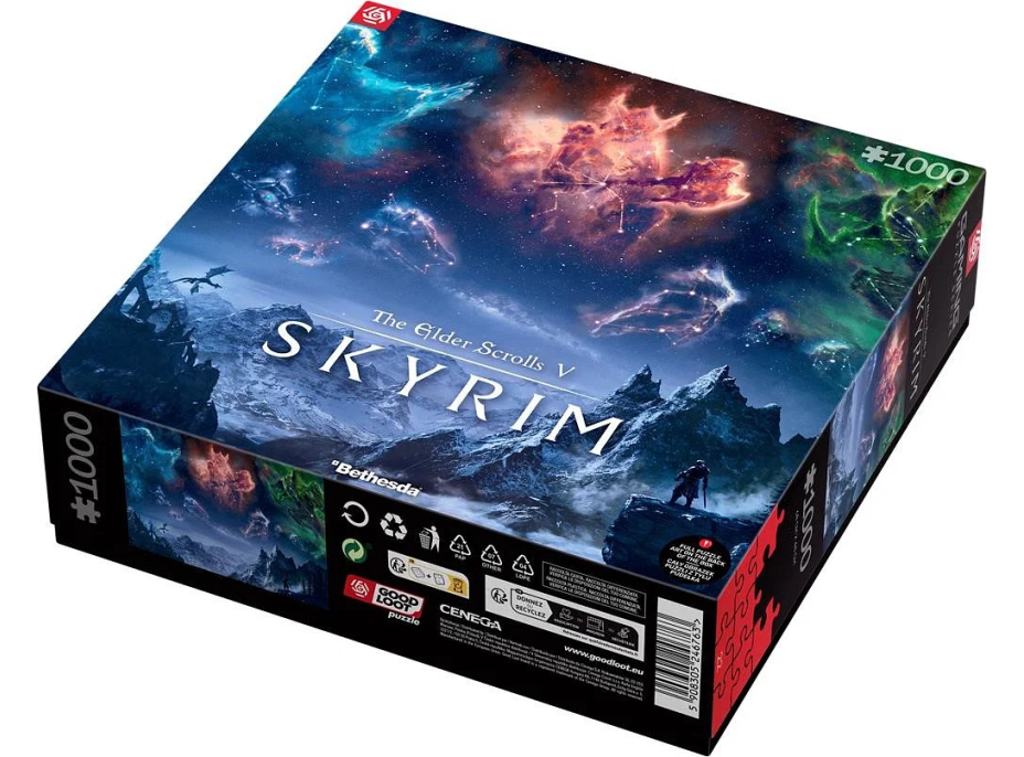GOOD LOOT Puzzle The Elder Scrolls V: Skyrim 1000 dielikov