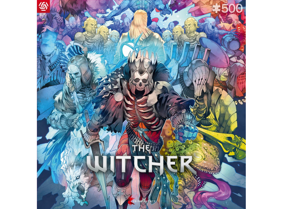GOOD LOOT Puzzle The Witcher: Frakcia monštier 500 dielikov