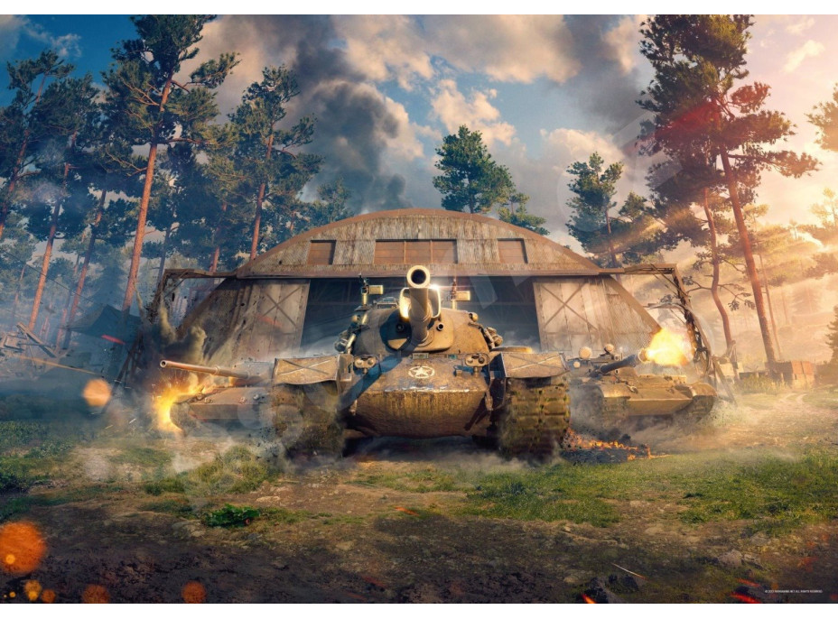 GOOD LOOT Puzzle World of Tanks: Wingback 1000 dielikov