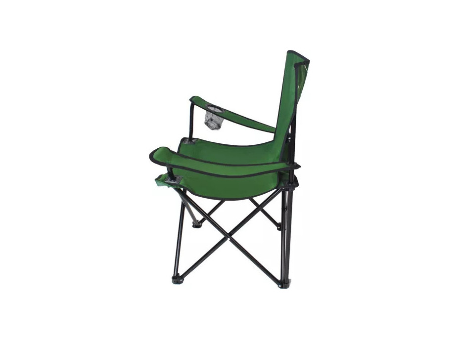 Skladacia rybárska stolička - zelená