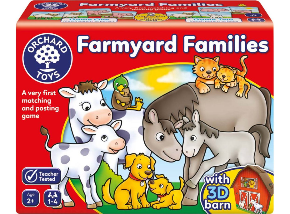 Rodiny zvieratiek na farme