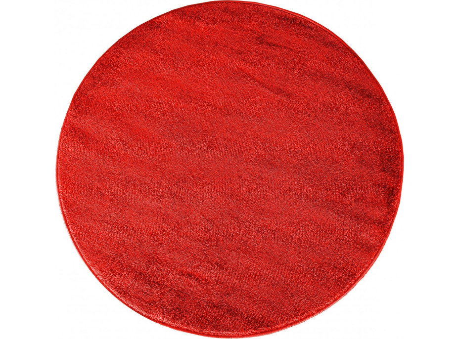 Okrúhly koberec Portofino - červený