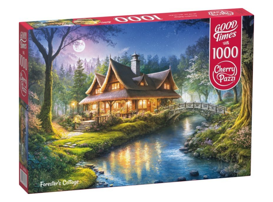 CHERRY PAZZI Puzzle Lesníkova chata 1000 dielikov