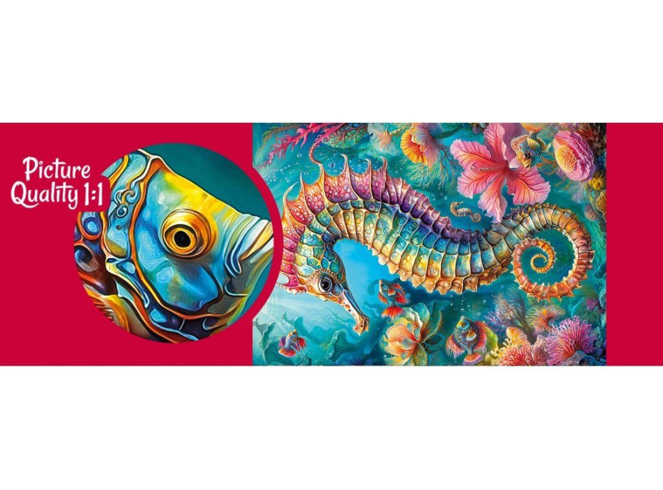 CHERRY PAZZI Puzzle Morský koník 1000 dielikov
