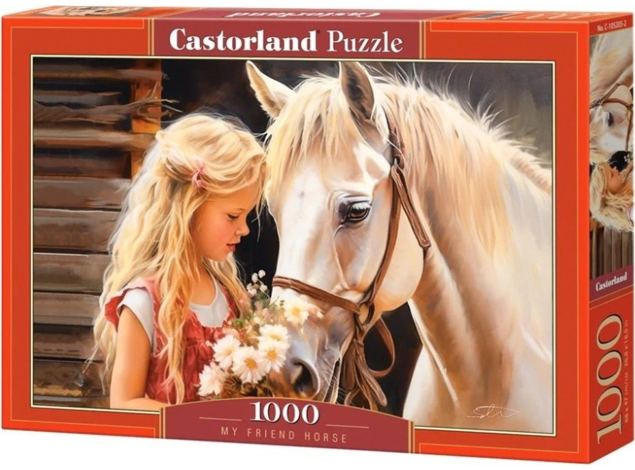 CASTORLAND Puzzle Môj priateľ 1000 dielikov