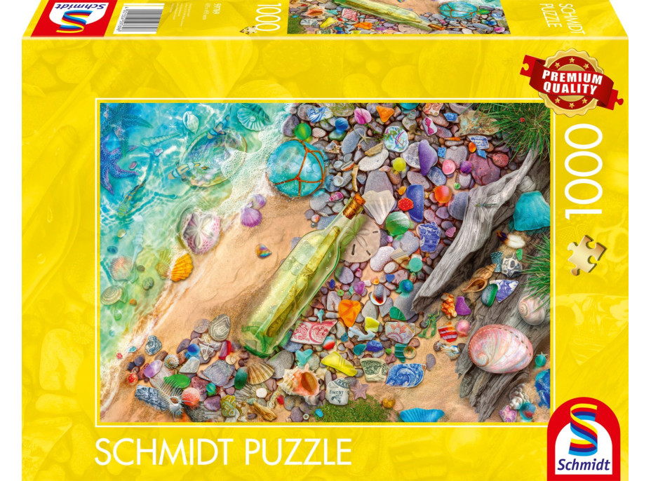 SCHMIDT Puzzle Plážové poklady 1000 dielikov