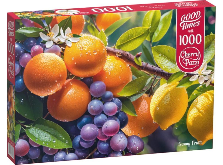 CHERRY PAZZI Puzzle Preslnené ovocie 1000 dielikov