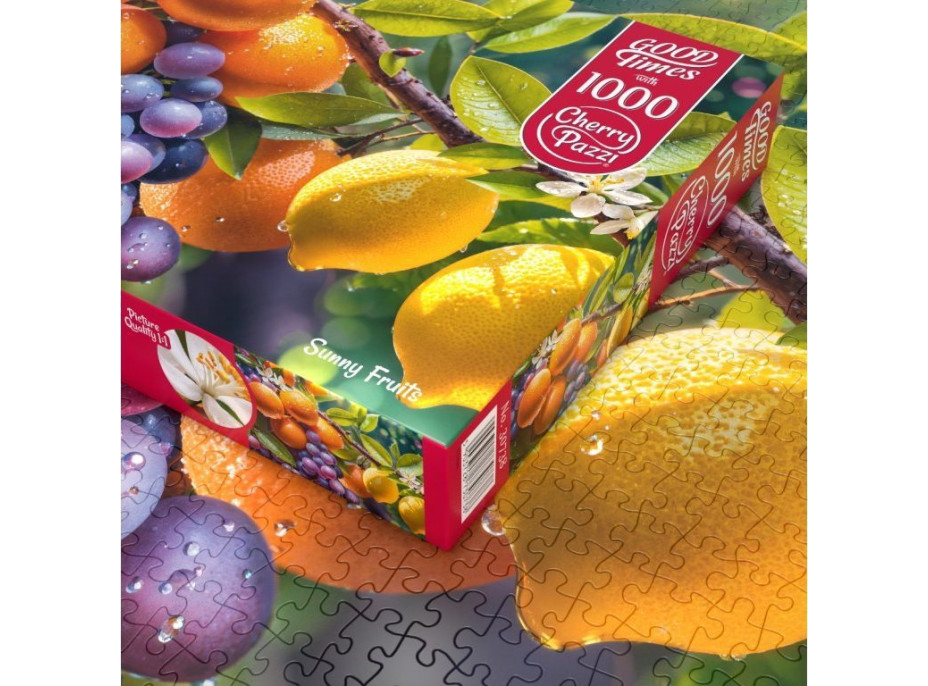 CHERRY PAZZI Puzzle Preslnené ovocie 1000 dielikov