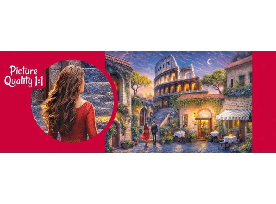CHERRY PAZZI Puzzle Romantický Rím 1000 dielikov