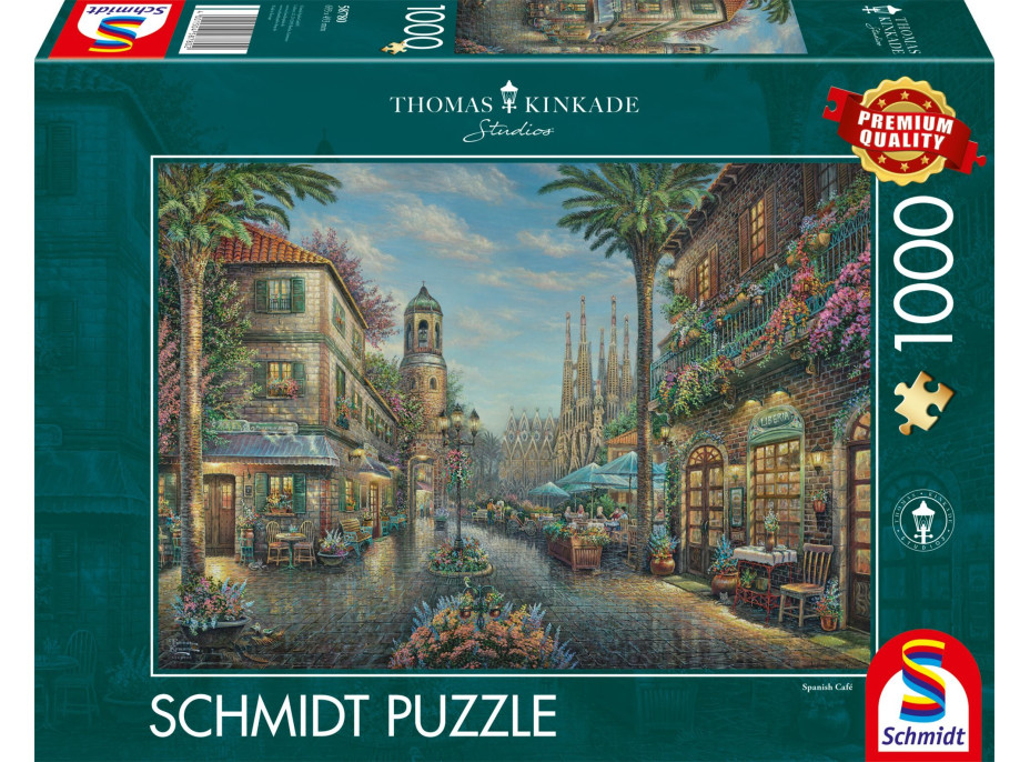 SCHMIDT Puzzle Španielska kaviareň 1000 dielikov