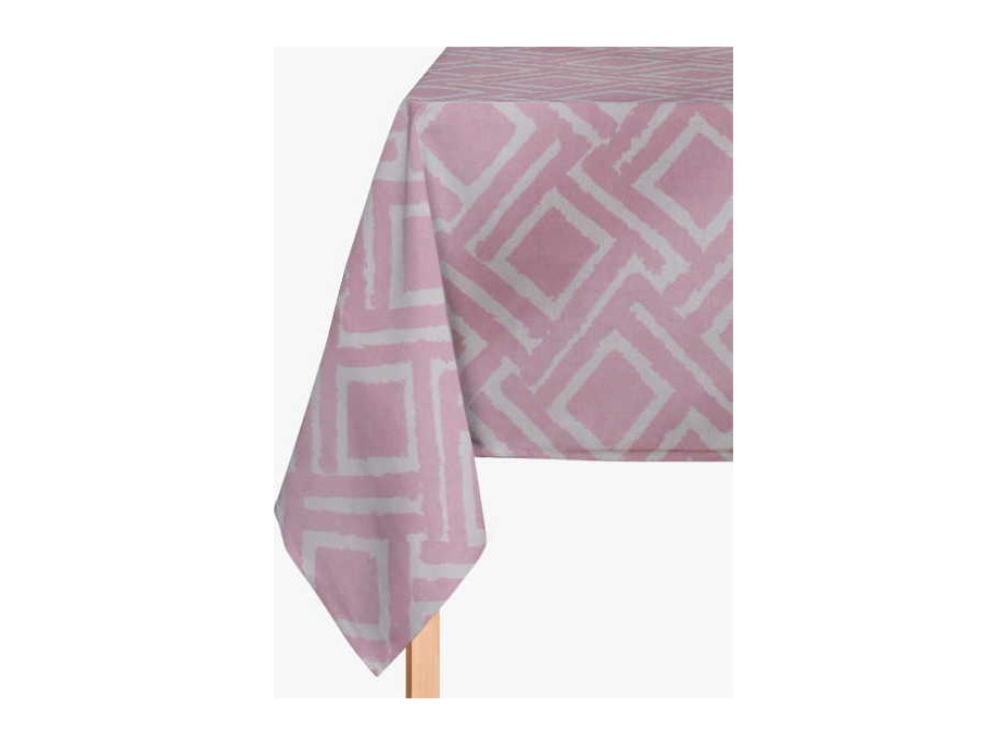 Dekoračný bavlnený obrus JANE Premium 85x85 cm - ružový