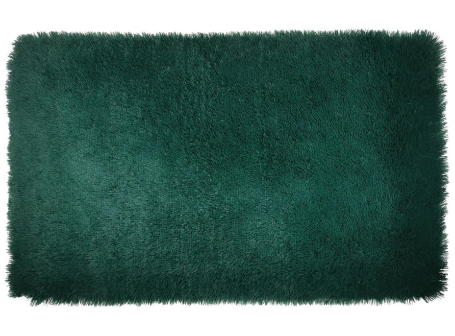 Plyšový koberec COMFIT - TMAVO ZELENÝ - 80x130 cm