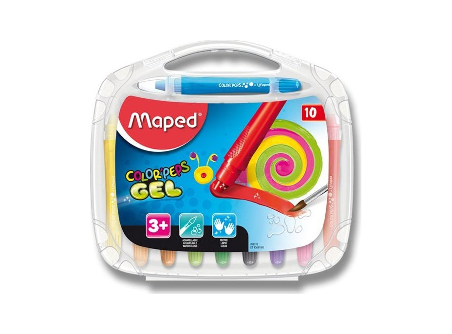 MAPED Gélové pastelky Color&#39;Peps 10 ks