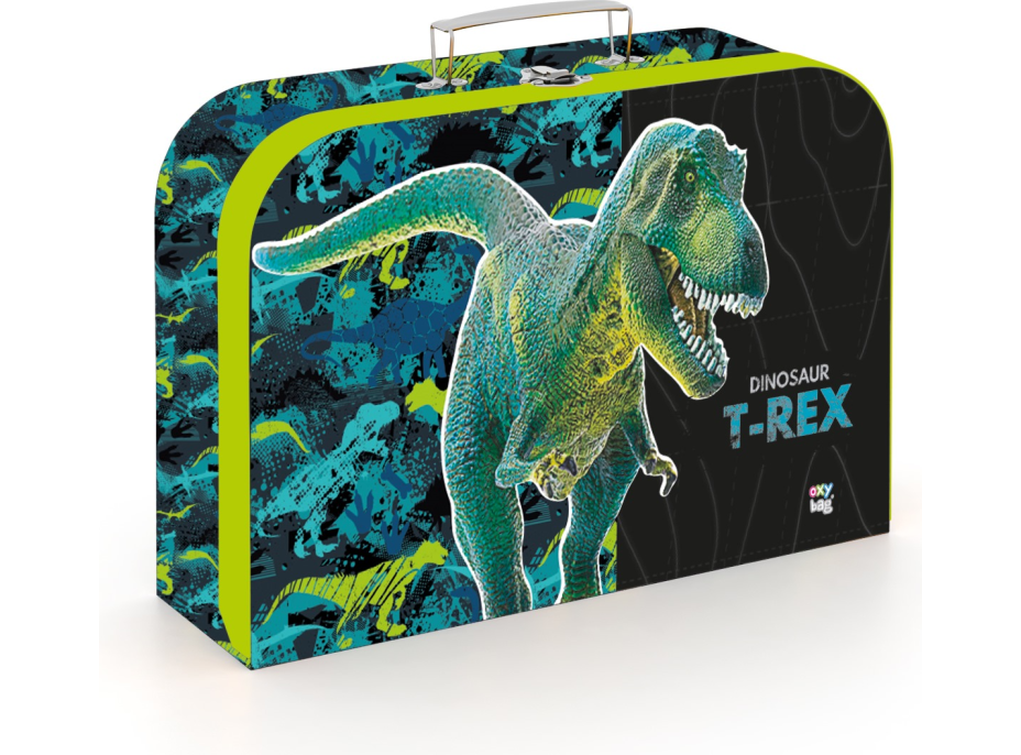 OXYBAG Kufrík 34 cm Premium Dinosaurus