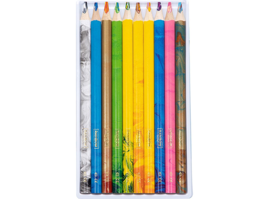 ASTRA Pastelky Rainbow High JUMBO dúhové 10 ks