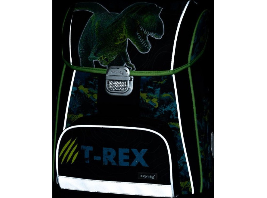 OXYBAG Školský set 3 ks Premium Dinosaurus