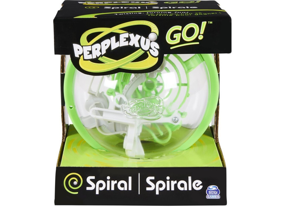 SPIN MASTER Perplexus Go! 3D labyrint Spiral - 30 prekážok