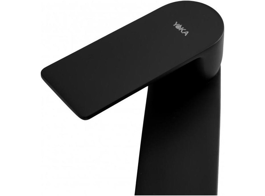Umývadlová batéria LENKA - vysoká - čierna matná