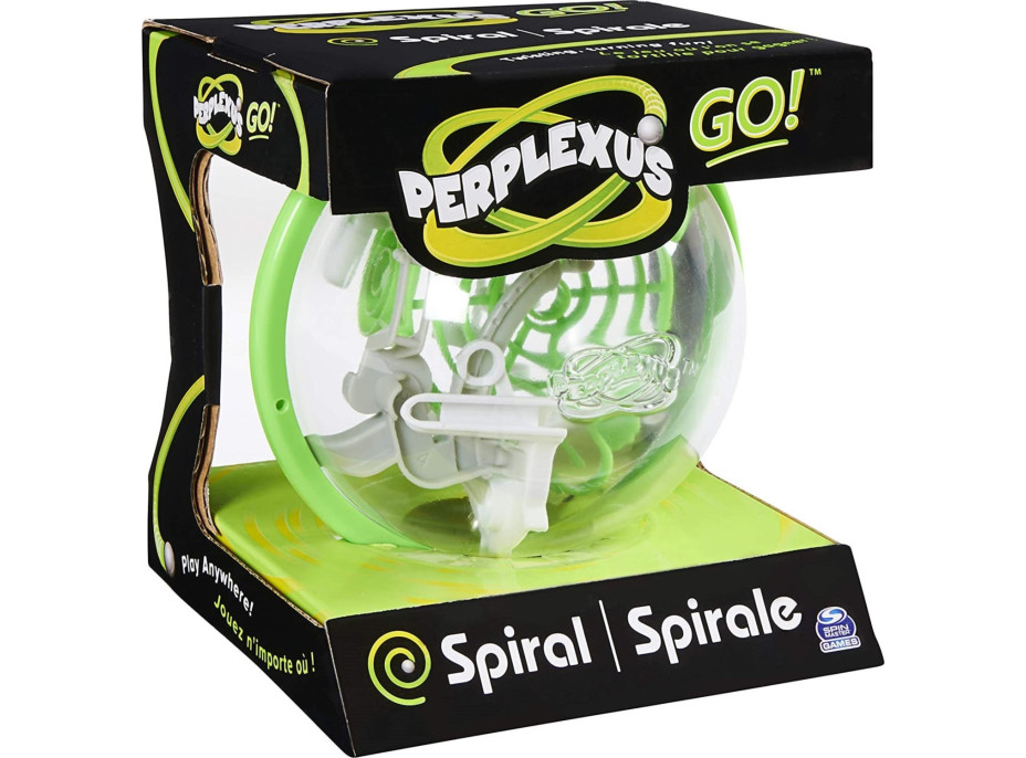 SPIN MASTER Perplexus Go! 3D labyrint Spiral - 30 prekážok