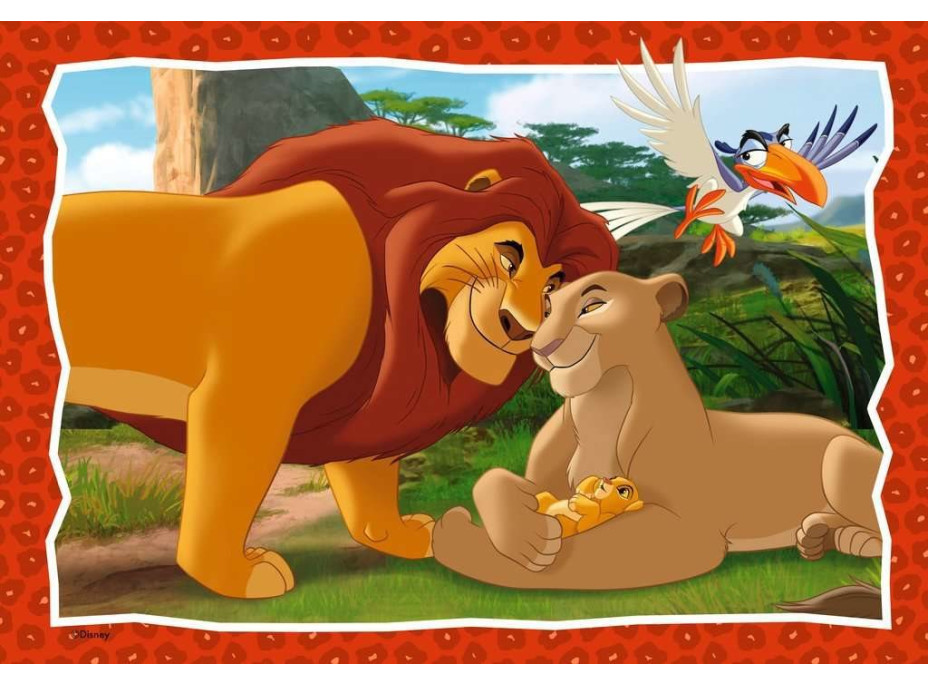 RAVENSBURGER Puzzle Disney: Leví kráľ 2x24 dielikov