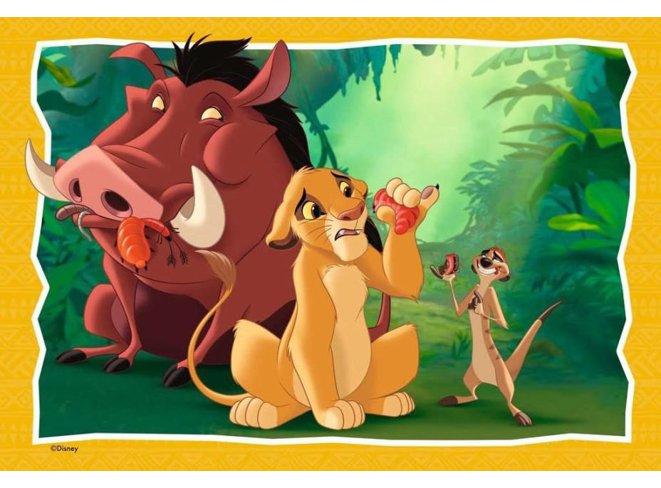 RAVENSBURGER Puzzle Disney: Leví kráľ 2x24 dielikov