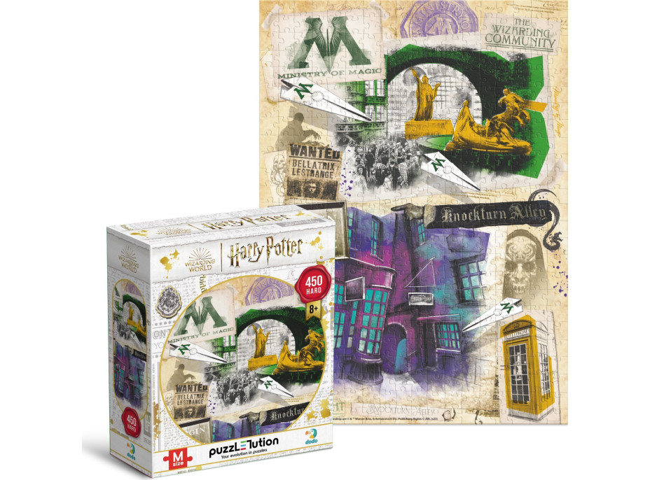 DODO Puzzle Harry Potter: Ministerstvo kúziel 450 dielikov