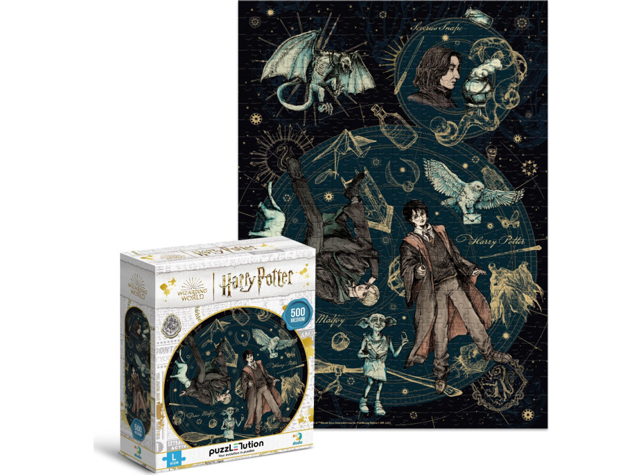 DODO Puzzle Harry Potter: Snape, Harry a Draco 500 dielikov