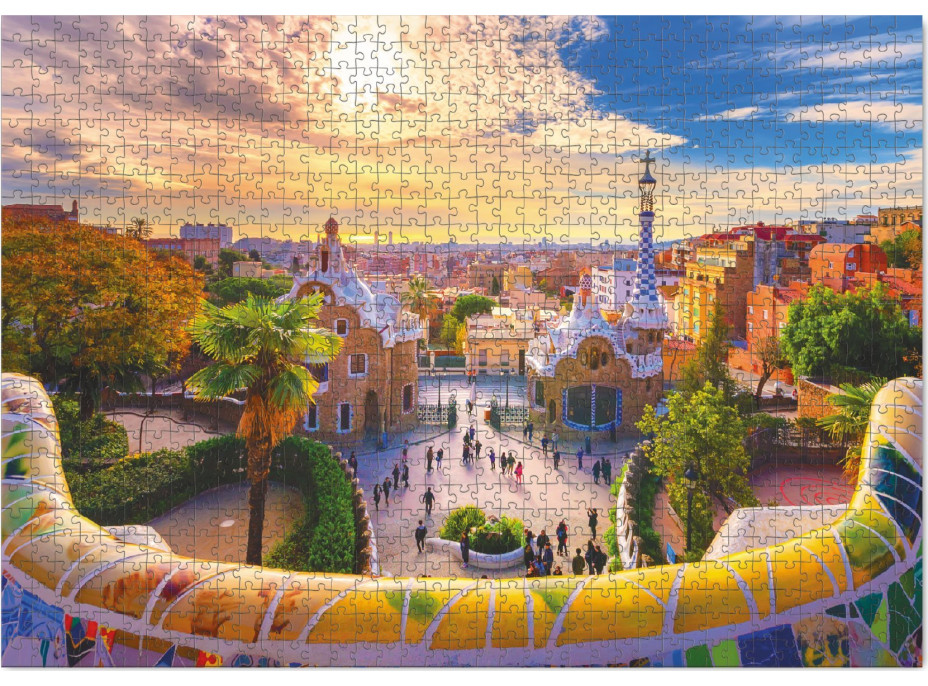 DODO Puzzle Park Güell v Barcelone 1000 dielikov