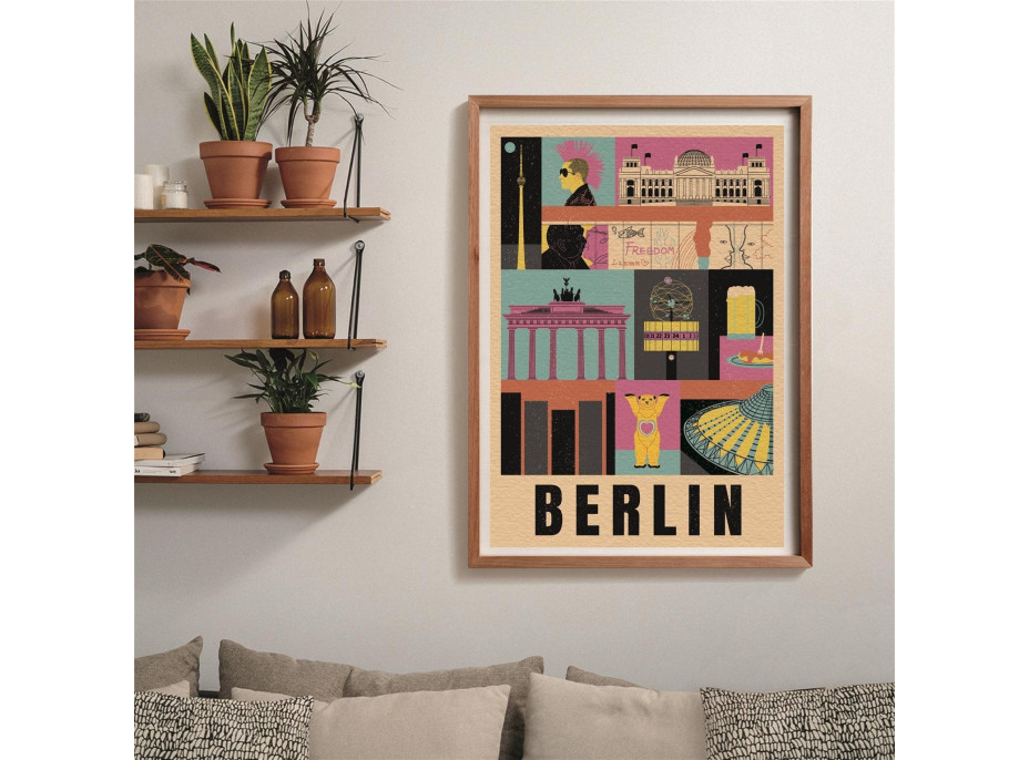 CLEMENTONI Puzzle Style in the City: Berlín 1000 dielikov