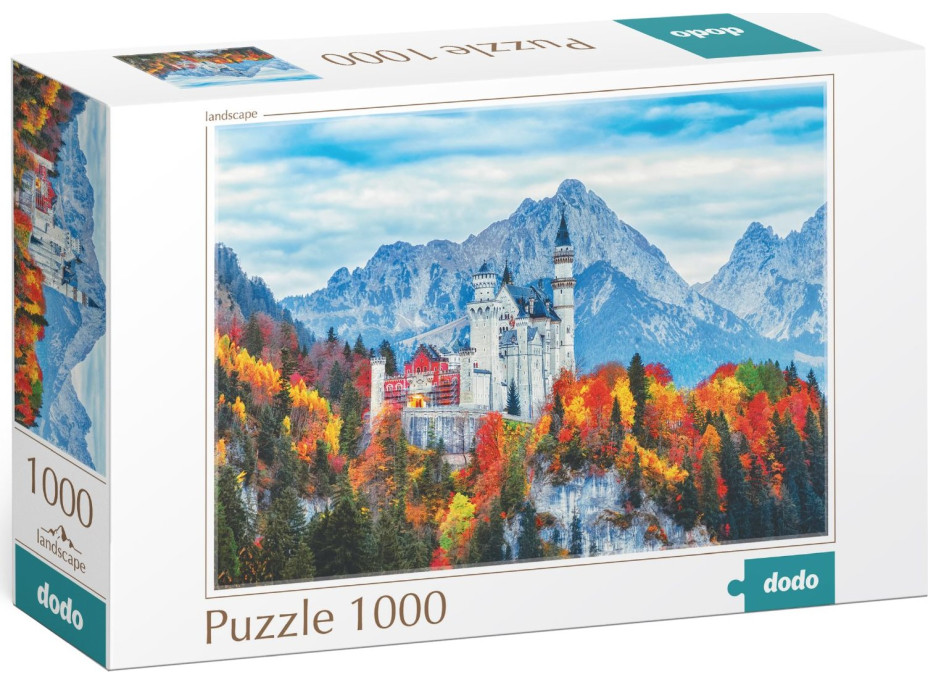 DODO Puzzle Zámok Neuschwanstein 1000 dielikov