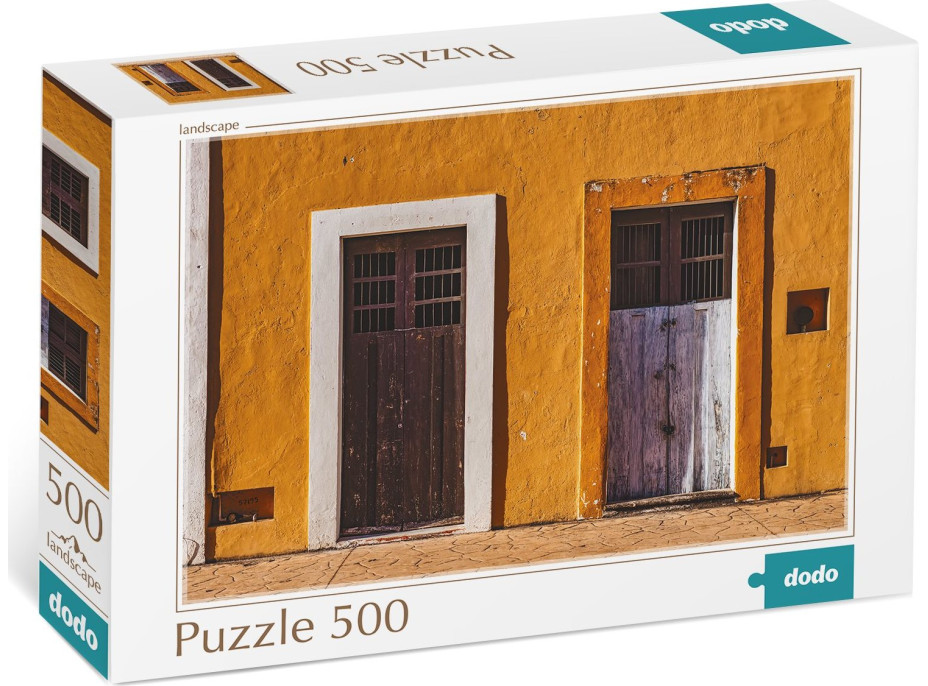 DODO Puzzle Žltý dom 500 dielikov