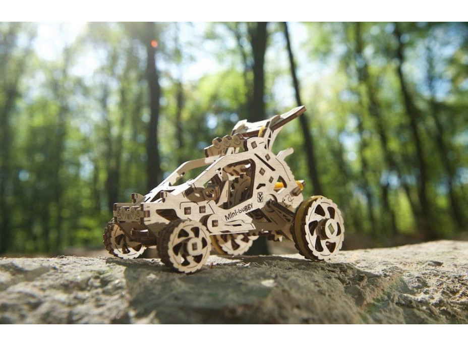 UGEARS 3D puzzle Mini Bugina 80 dielikov