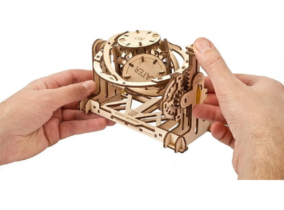 UGEARS 3D puzzle Náhodný generátor 160 dielikov