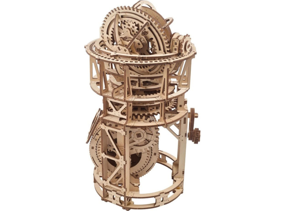 UGEARS 3D puzzle Sky Watcher Tourbillon Table Clock 338 dielikov