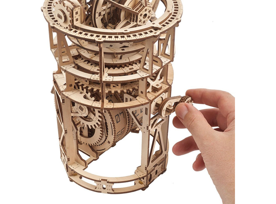 UGEARS 3D puzzle Sky Watcher Tourbillon Table Clock 338 dielikov