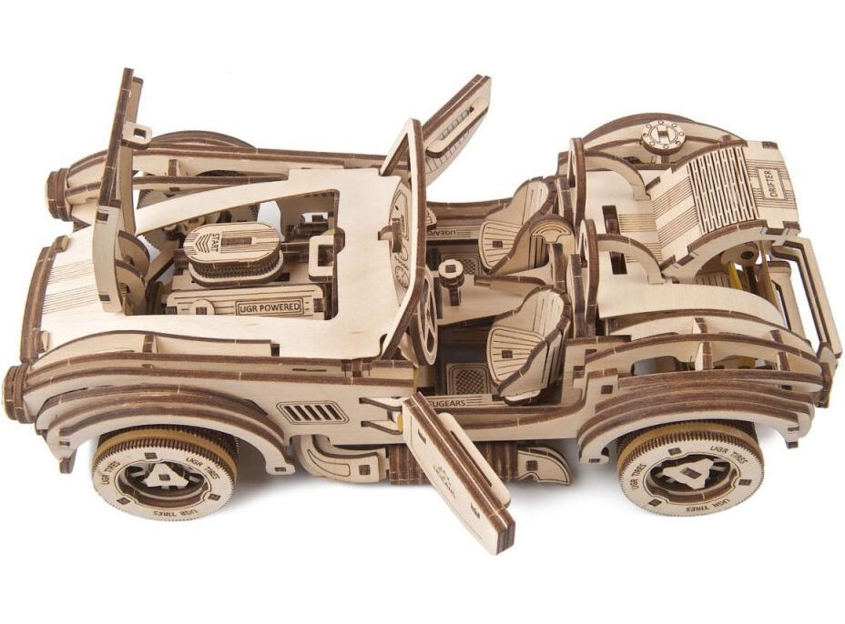 UGEARS 3D puzzle Závodné auto Drift Cobra 370 dielikov