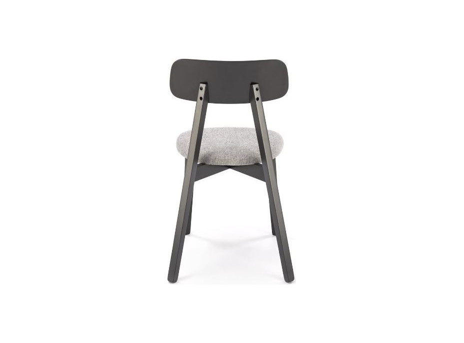 Jedálenská stolička HYLO - čierna/sivá