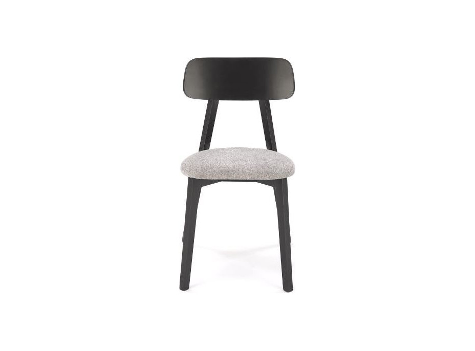 Jedálenská stolička HYLO - čierna/sivá