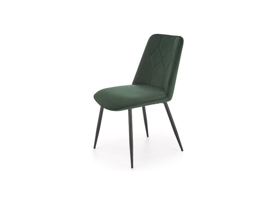 Jedálenská stolička VIDA - tmavo zelená
