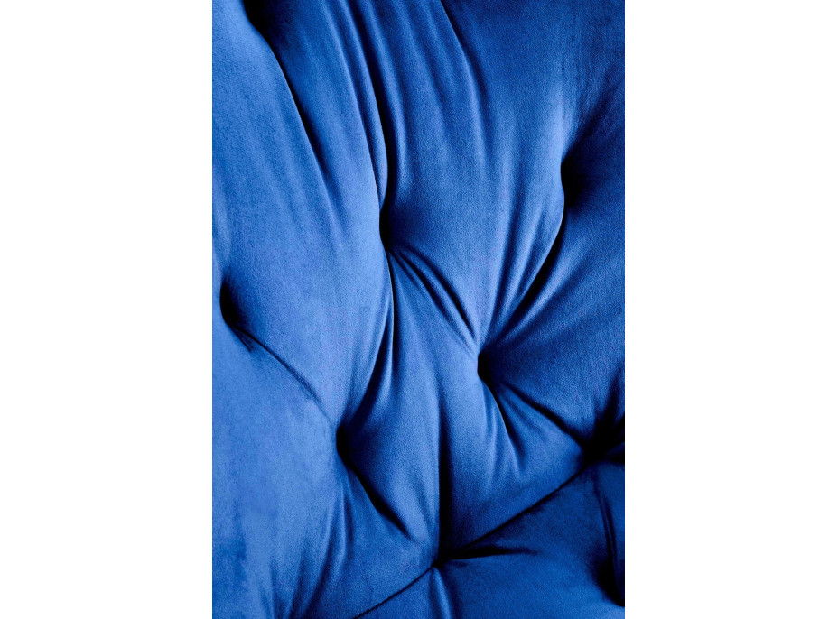 Jedálenská otočná stolička SOFIA - tmavo modrá